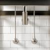Kingston Brass CC43108DLLKB30 Trimscape Modern Plumbing Sink Trim Kit with Bottle Trap in Brushed Nickel view 4