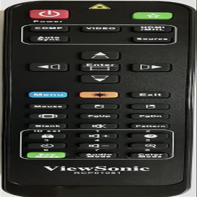 New USARMT Replaced ViewSonic RCP01081 Projector Remote Control for ViewSonic RCP01081, PRO8510L, PRO8520WL, PRO8530HDL, PRO8800WUL