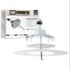 The Can Converter R56 Recessed Can Light Conversion Kit w/ 7" Flat Ceiling Medallion - Home Improvement for 5" & 6" Cans, Converter Kit for Ceiling Fan & Light Fixture, UL Certified, Polished Chrome view 1