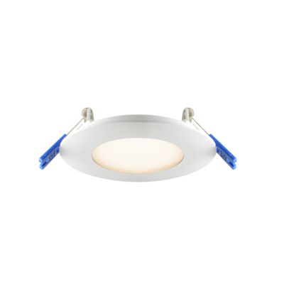 DALS Lighting 7003-WH 3" Round Pro LED Recess Panel Light Modern 3" Round Pro LED Recess Panel Lightwhite