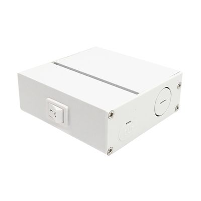 DALS Lighting 6000-JB Junction Box for Power Led Puck Light Modern Junction Box for Power Led Puck Lightgrey
