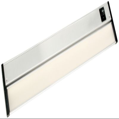 DALS Lighting 9012CC 12" Linear Adjustable Color LED Under Cabinet Strip Light Modern 12" Linear Adjustable Color LED Under Cabinet Strip Lightsatin Nickel