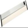 DALS Lighting 9012CC 12" Linear Adjustable Color LED Under Cabinet Strip Light Modern 12" Linear Adjustable Color LED Under Cabinet Strip Lightsatin Nickel view 1