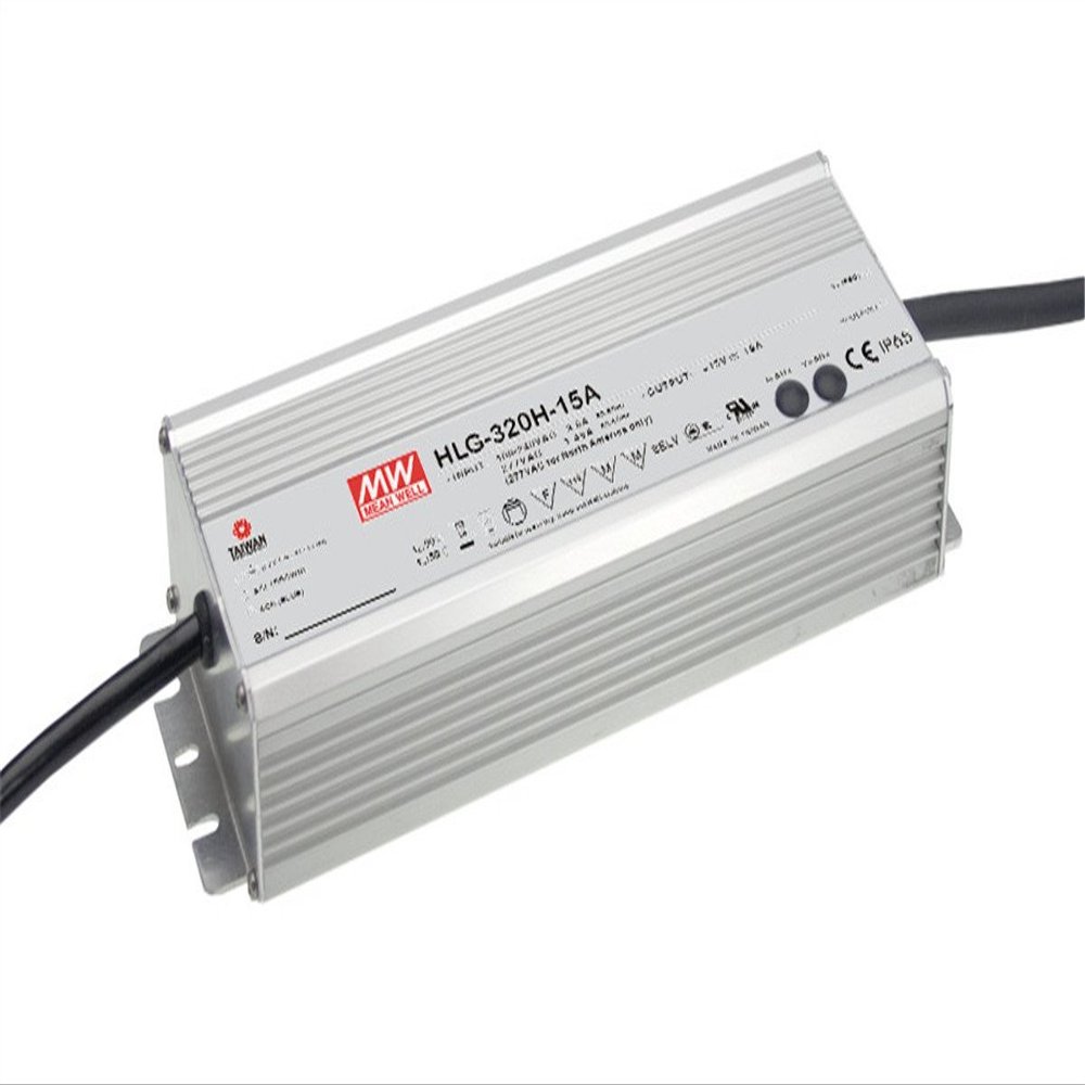 MW Mean Well HLG-320H-36 36V 8.9A 320.4W Single Output Switching LED Driver with PFC