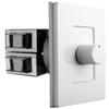 OSD Audio 100W Sleek, Modern, Minimalist Design in Wall Volume Control, Rotary Knob White Impedance Matching SLK100 view 1