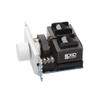 OSD Audio 100W Sleek, Modern, Minimalist Design in Wall Volume Control, Rotary Knob White Impedance Matching SLK100 view 4