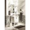 Moen Voss Collection Brushed Nickel Bathroom Hand Towel Ring, Wall Mounted Open Towel Ring, YB5186BN view 2