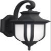 Generation Lighting 8636301EN3-12 Medium One Light Outdoor Wall Lantern Black view 1