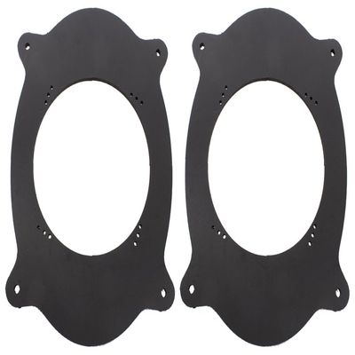 Rear Deck 6.5" 6 1/2" Speaker Adapter Spacer Rings - Fits 2001-2005 Lexus IS300 - SAK001_55-1 Pair