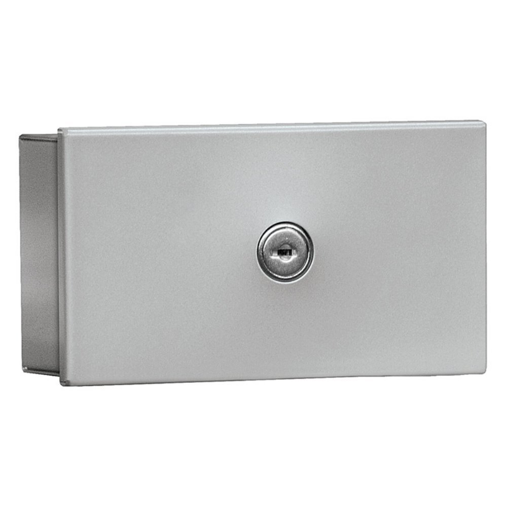 Salsbury Industries 1090AU Key Keeper, Recessed Mounting, Aluminum