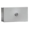 Salsbury Industries 1090AU Key Keeper, Recessed Mounting, Aluminum view 1