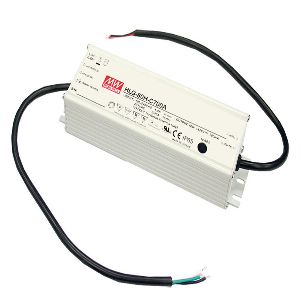 MEAN WELL MW HLG-80H-36 36V 2.3A 82.8W Single Output Switching LED Driver with PFC