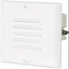 Eaton 7739W 15-Amp 120-Volt LED Steplight with Vertical and Horizontal Louvered Wall plates, White view 1