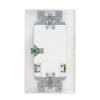 Eaton 7739W 15-Amp 120-Volt LED Steplight with Vertical and Horizontal Louvered Wall plates, White view 3