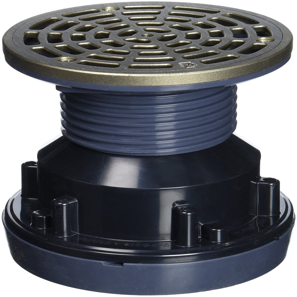 Soux Chief 832-25ANR On Grade Adjustable Floor Drain for Plumbing Systems
