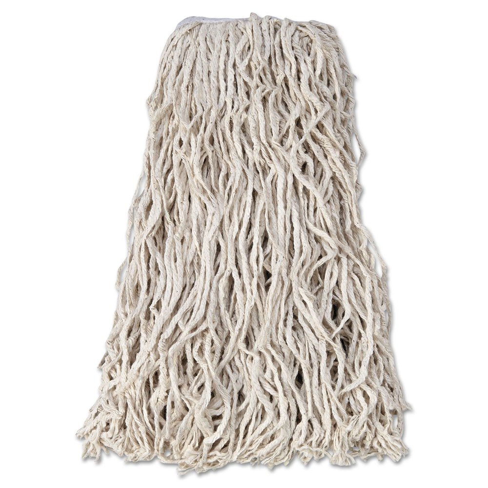 SEPTLS640V11800WH - Newell Rubbermaid Rubbermaid Commercial Economy Cotton Rayon Cut-End Wet Mops - V118-00-WH