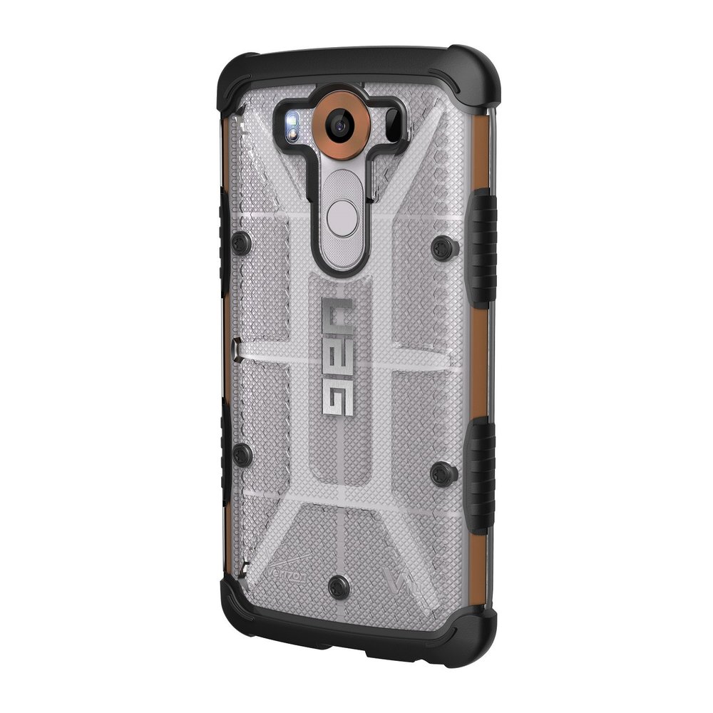 URBAN ARMOR GEAR [UAG LG V10 Feather-Light Composite [Ice] Military Drop Tested Phone Case
