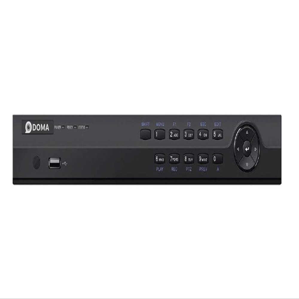 DOMA NVR3208-8P 8CH NVR with 8 POE Ports. Supports Eight 1080p or Four 4K Cameras