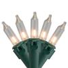 Brite Star 300-Count Clear Mini Christmas Light Set 149.6ft Green Wire view 1