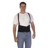 Liberty Glove & Safety 1909L DuraWear Plain Back Support Belt with Detachable Suspenders, Large, Black view 1