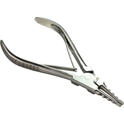 HTS 186P7 7" 4 Notch Stainless Steel Ring Opening Pliers