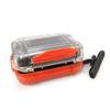 SOUNDLINK Earphone Case BTE Hearing Aid Case Waterproof Hard Protective Box in Ear Monitor Storage Case for BTE, CIM (Orange) view 1