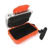 SOUNDLINK Earphone Case BTE Hearing Aid Case Waterproof Hard Protective Box in Ear Monitor Storage Case for BTE, CIM (Orange) view 3