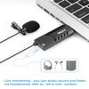 Fifine USB Lavalier Lapel Microphone, Clip-on Cardioid Condenser Computer Mic Plug and Play USB Microphone with Sound Card for PC and Mac-K053 view 3