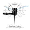 Fifine USB Lavalier Lapel Microphone, Clip-on Cardioid Condenser Computer Mic Plug and Play USB Microphone with Sound Card for PC and Mac-K053 view 4