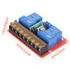 Relay Module 30A High Power 2-Channel AC100V-250V DC 5V High Current High Low Level Trigger Switch Module view 2