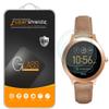 Supershieldz (2 Pack) Designed for Fossil Q Venture Gen 3 Smartwatch Tempered Glass Screen Protector, (Full Screen Coverage) 0.33mm, Anti Scratch, Bubble Free view 1