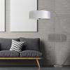 Yosemite Home Decor 1 Light Arc Floor Lamp in Satin Steel view 2