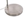 Yosemite Home Decor 1 Light Arc Floor Lamp in Satin Steel view 4
