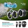 Movo MT-S68 3-Piece AF Chrome Macro Extension Tube Set for Sony Alpha DSLR Camera, A-Mount Lens System with 12mm, 20mm, 36mm Tubes view 4
