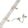 Griver 100 Pack Strip Light Mounting Brackets,Fixing Clips,One-Side Fixing,100 Screws Included (Ideal for 12mm Wide IP68 Silicone Cover Strips) view 2