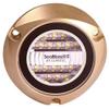 Lumitec SeaBlazeX2 Underwater LED Light - 6000 Lumens, Dual Color White/Blue & RGBW Spectrum - Solid l Bronze - PLI Enabled, Easy Surface Mount Design - 3-Year Warranty - Boat Lighting, White/Blue view 1