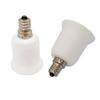 E-Simpo 6pcs E12 to E26/e27 Adapter US Chandelier to Medium Base Converter e12 to E26/e27 Lamp Base Converter, Converts Chandelier Socket (E12) to Medium Socket (E26/e27) (6) view 3
