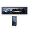 Pyle Single DIN Marine Bluetooth USB/AM/FM Stereo Receiver with Remote Control, 2x 4'' 100 Watt Peak Power Dual Cone Waterproof Black Audio Speakers, Radio Shield view 4