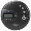 GPX PC332B Portable CD Player with Anti-Skip Protection, FM Radio and Stereo Earbuds - Black view 1