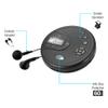GPX PC332B Portable CD Player with Anti-Skip Protection, FM Radio and Stereo Earbuds - Black view 2