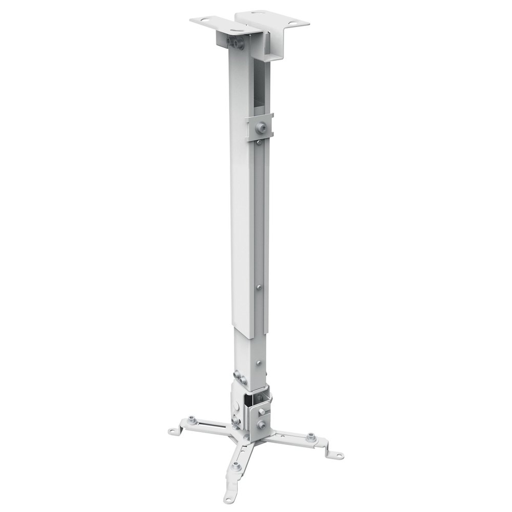 Universal Ceiling Projector Mount (Max 44 lbs) - White