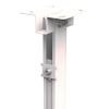 Universal Ceiling Projector Mount (Max 44 lbs) - White view 4