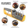 Smiths Adjustable Manual Knife Sharpener Gray/Yellow S-50264 view 4