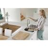 Moen Arbor Oil Rubbed Bronze Motionsense Two-Sensor Touchless One-Handle Pulldown Kitchen Faucet, Single Hole Kitchen Sink Faucet Featuring Power Boost for a Faster Clean, 7594EORB view 2