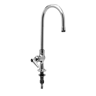 T&S Brass B-0305 Deck Mount Single Pantry Faucet with Rigid Gooseneck and Stream Regulator