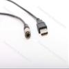 USB Data Cable 5.1ft 160cm Male 6pin Hirose for Trimble S6 S8 Total Stations view 4