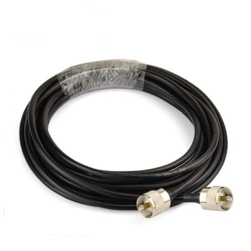 Boat Ship Marine AIS VHF Radio Antenna RG58 Cable UHF PL-259 Male to Male Cable 30ft USA Shipping