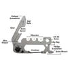 Lucky Line Utilicarry Primo 12-in-1 Multi-Tool, 1 Per Pack, Silver (U1011) view 2