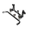 T&S Brass 5F-8WLX12 Wall Mount Faucet with 8" Centers and 12" Swivel Nozzle view 1