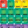 BLOOMBERG Terminal Keyboard Labels view 1